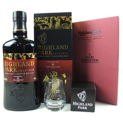 Highland Park Valkyrie Including Book and Glass