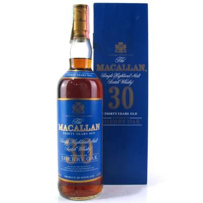 Image for Macallan 30 Year Old Sherry Oak