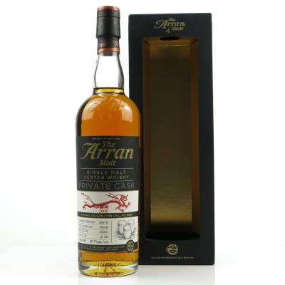 Arran 2000 Private Cask 15 Year Old / Year of the Dragon