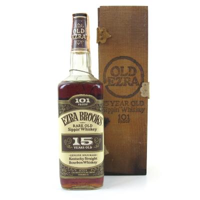 Ezra Brooks Old Ezra 15 Year Old Kentucky Straight Bourbon