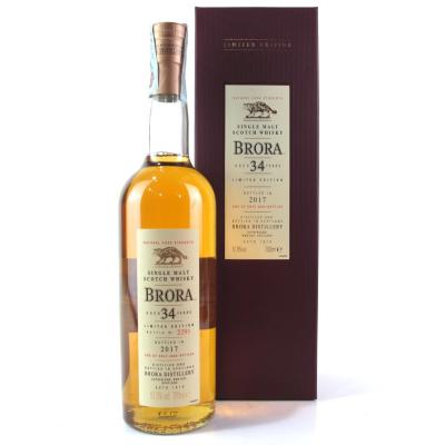Image for Brora 34 Year Old 2017 Release