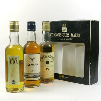 Whyte and Mackay Connoisseur's Malts (Jura, Dalmore and Bruichladdich)