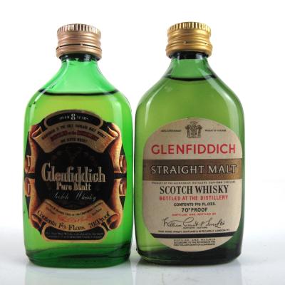 Glenfiddich 1960/70s Selection 2 x Miniature