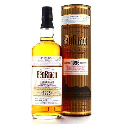 Benriach 1996 Single Cask 15 Year Old #3273 / Danish Retailers