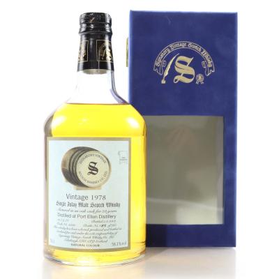 Port Ellen 1978 Signatory Vintage 23 Year Old / Cask #5343