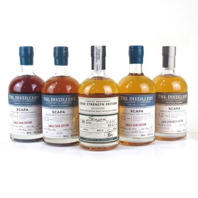 Scapa Distillery Exclusive Collection 5 x 50cl