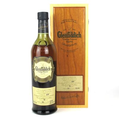 Image for Glenfiddich 1968 Vintage Reserve 30 Year Old
