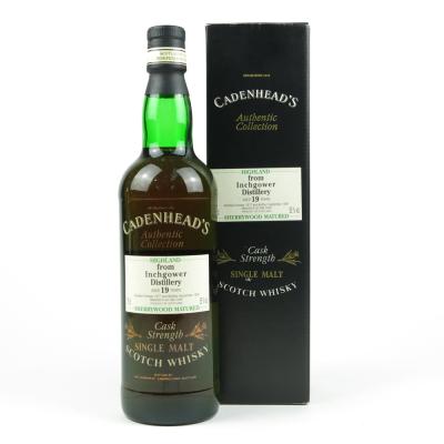 Inchgower 1977 Cadenhead's 19 Year Old