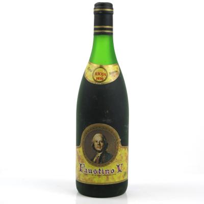 Faustino V Reserva 1970 Rioja Faustino V Reserva 1970 Rioja