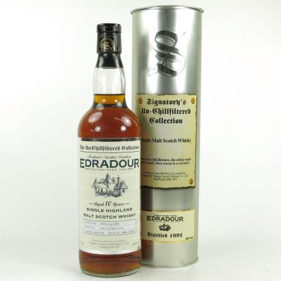 Edradour 1992 10 Year Old Signatory Vintage
