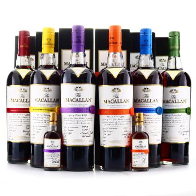 Macallan 2008-2013 Easter Elchies 6 x 70cl & 2 x Miniature 5cl