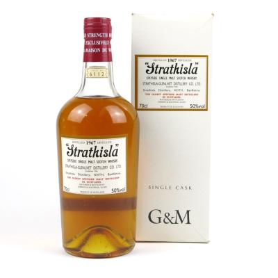 Strathisla 1967 Single Cask Gordon and MacPhail #6112