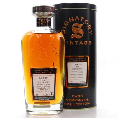 Clynelish 1995 Signatory Vintage 16 Year Old Cask Strength