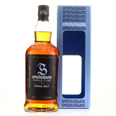 Springbank 2000 Single Cask 16 Year Old / Fresh Sherry Butt