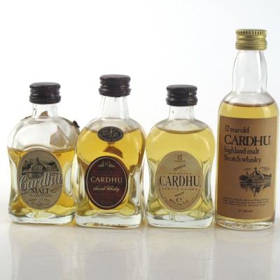 Cardhu Miniature Collection 4 x 5cl