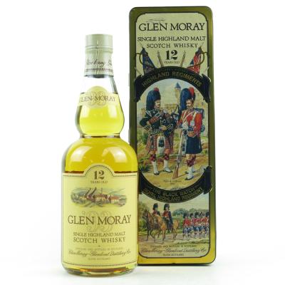 Glen Moray 12 Year Old Black Watch Tin 