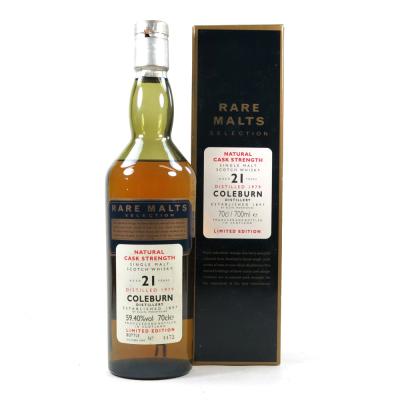 Coleburn 1979 Rare Malt 21 Year Old / LEAKING