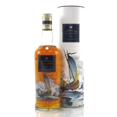 Bowmore 15 Year Old Mariner Screen Print / Blue Square