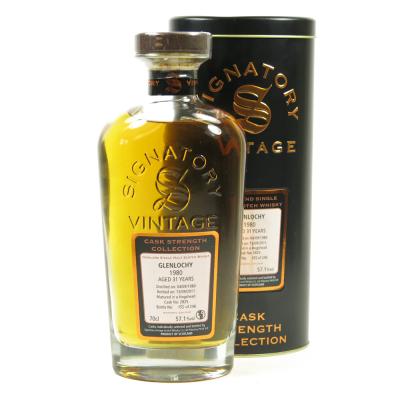 Glenlochy 1980 Signatory Vintage 31 Year Old