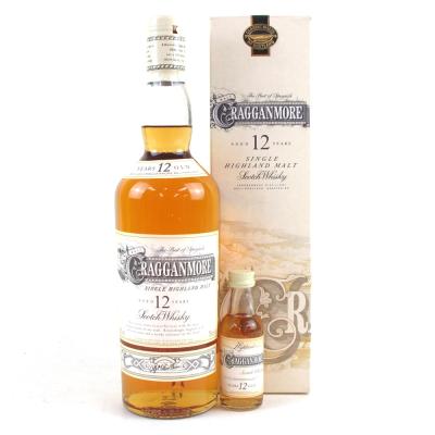 Cragganmore 12 Year Old / Including Miniature