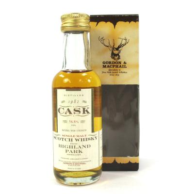 Highland Park 1982 Gordon and MacPhail Cask Strength Miniature 5cl