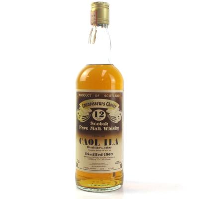 Caol Ila 1969 Gordon and MacPhail 12 Year Old / Pinerolo Import