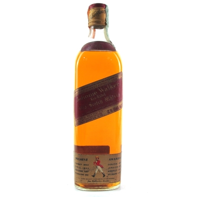 Johnnie Walker Red Label / Wax and Vitale Import