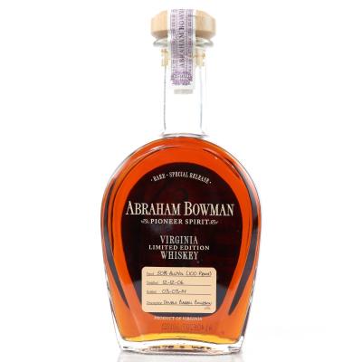 Abraham Bowman 2006 Double Barrel Bourbon