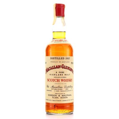 Macallan 1957 Gordon and MacPhail 25 Year Old / Co. Pinerolo Import