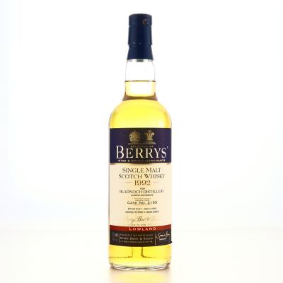 Bladnoch 1992 Berry Brothers and Rudd 19 Year Old