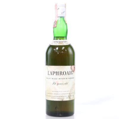 Laphroaig 10 Year Old 1970s / Bonfant Import