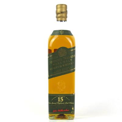 Johnnie Walker Green Label 15 Year Old 1990s Johnnie Walker Green Label 15 Year Old 1990s