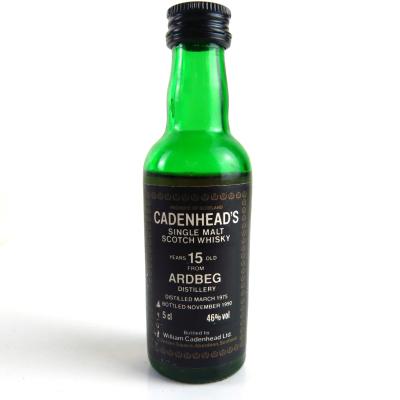 Ardbeg 1975 Cadenhead's 15 Year Old 5cl