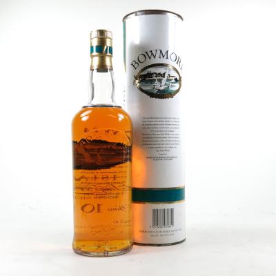 Image for Bowmore 10 Year Old 1990s Screen Print Label Image for Bowmore 10 Year Old 1990s Screen Print Label