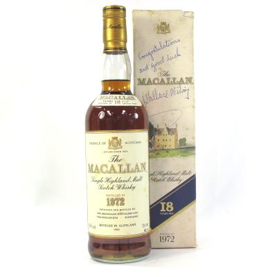 Image for Macallan 1972 18 Year Old