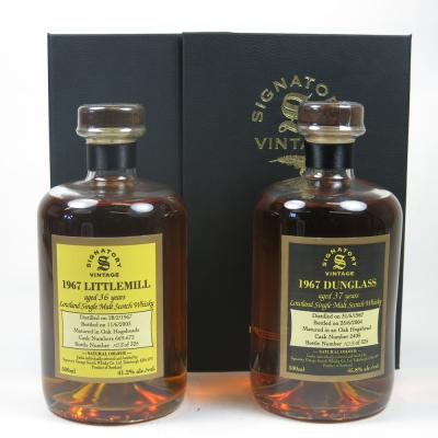 Littlemill / Dunglass 1967 Signatory Vintage 