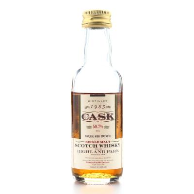 Highland Park 1983 Gordon and MacPhail Cask Strength Miniature 