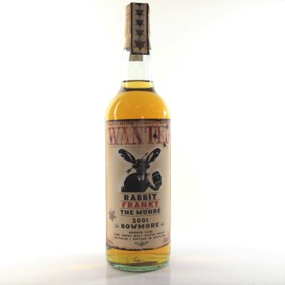 Bowmore 2001 Jumping Jack / Rabbit Franky The M'o'hre