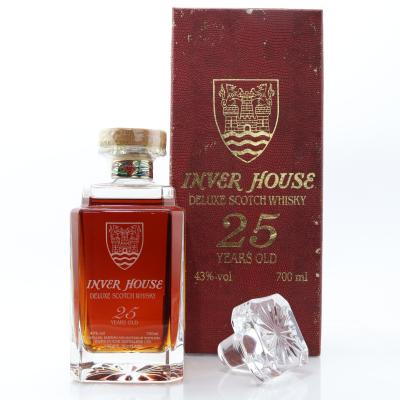 Inverhouse 25 Year Old Crystal Decanter
