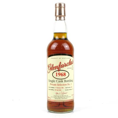 Glenfarclas 1968 Single Cask 37 Year Old #689 / Private Selection No.1 Glenfarclas 1968 Single Cask 37 Year Old #689 / Private Selection No.1
