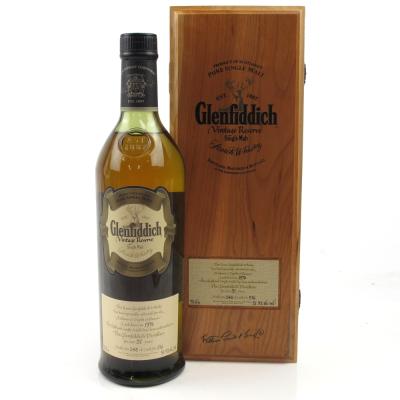 Image for Glenfiddich 1976 Vintage Reserve 31 Year Old