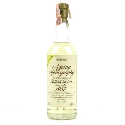 Springbank 1987 Samaroli British Spirit / Ageing Monography Springbank 1987 Samaroli British Spirit / Ageing Monography