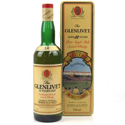 Glenlivet 12 Year Old Turnberry Classic Golf Courses Glenlivet 12 Year Old Turnberry Classic Golf Courses