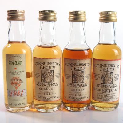 Miscellaneous Closed Highland Distillery Selection 4 x 5cl