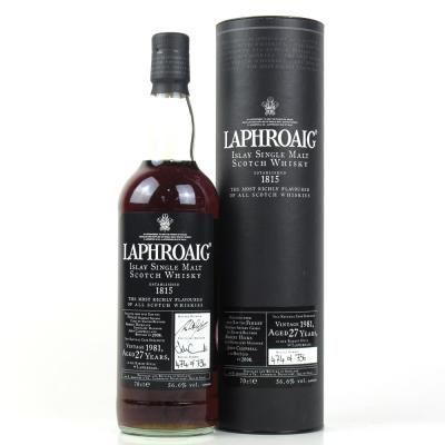 Image for Laphroaig 1981 27 Year Old Image for Laphroaig 1981 27 Year Old