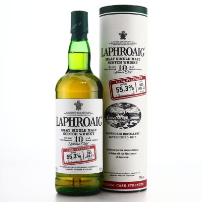 Laphroaig 10 Year Old Cask Strength Batch #003 75cl / US Import