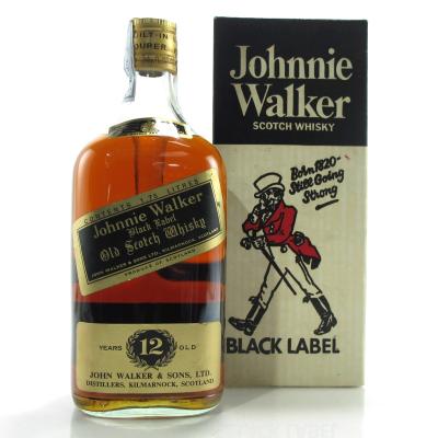 Image for Johnnie Walker Black Label 12 Year Old