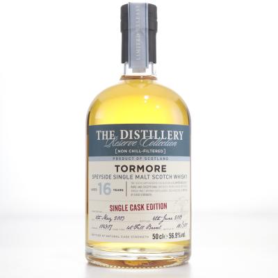 Tormore 2003 Reserve Collection 16 Year Old 50cl / Single Cask Edition