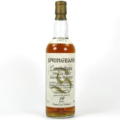 Springbank 1972 Springbank 1972
