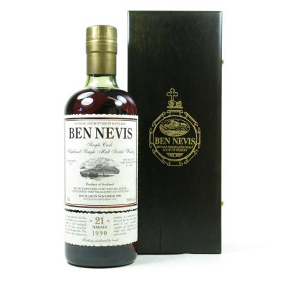 Image for Ben Nevis 1990 21 Year Old Image for Ben Nevis 1990 21 Year Old